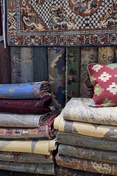 毛巾美陳陳列_毛巾陳列造型_毛巾陳列圖